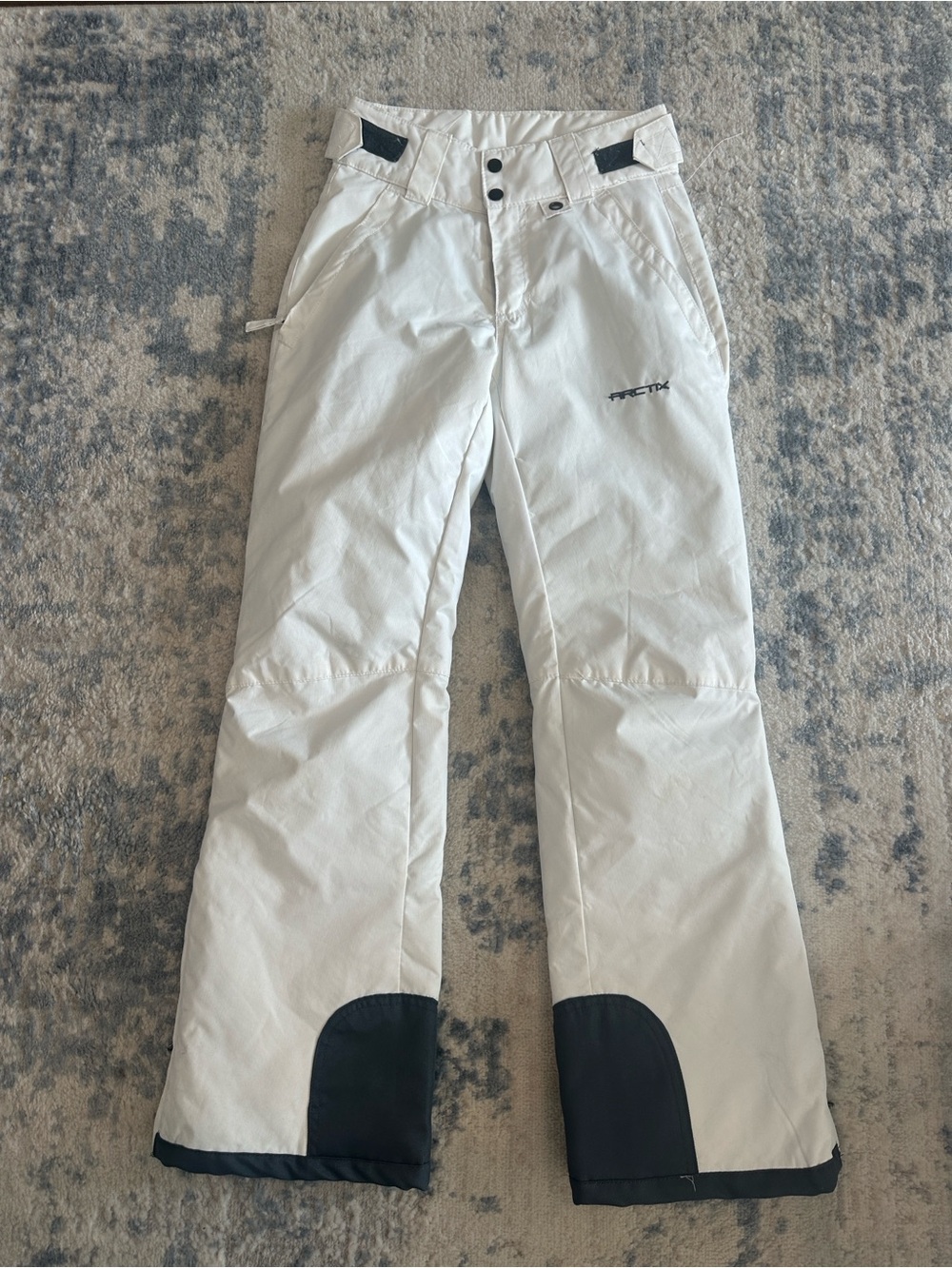White Womens ARCTIX Insulated Snow Pants XS